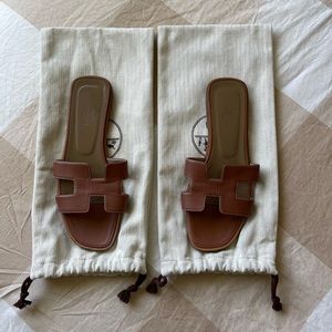 Hermes Oran sandals